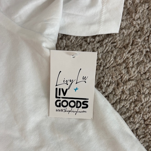 NWT The Rolling Stones White Tee - Picture 4 of 5